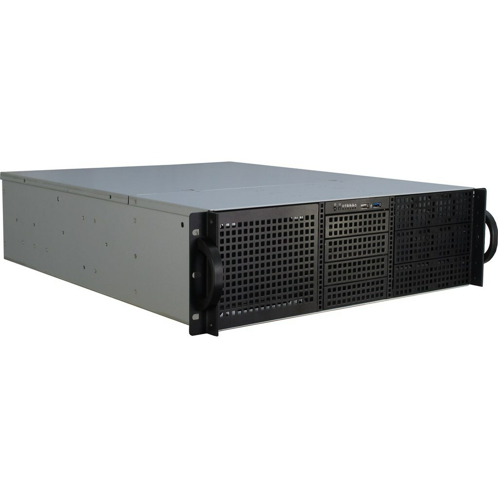 INTER-TECH  3U-30240 Rack Black | 88887106