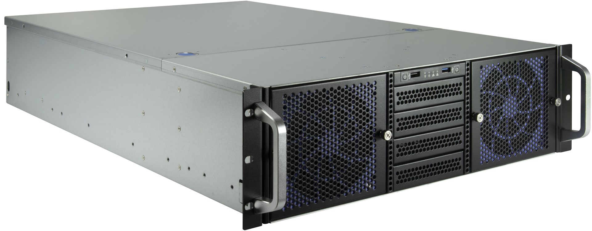 INTER-TECH 3U-30765 Rack Black | 457098