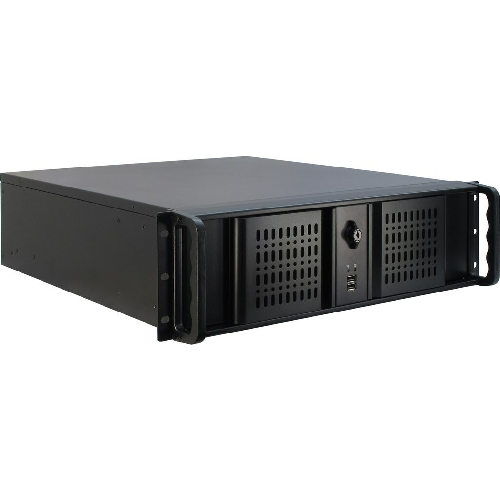 INTER-TECH 3U-3098-S Rack Black | 88887176