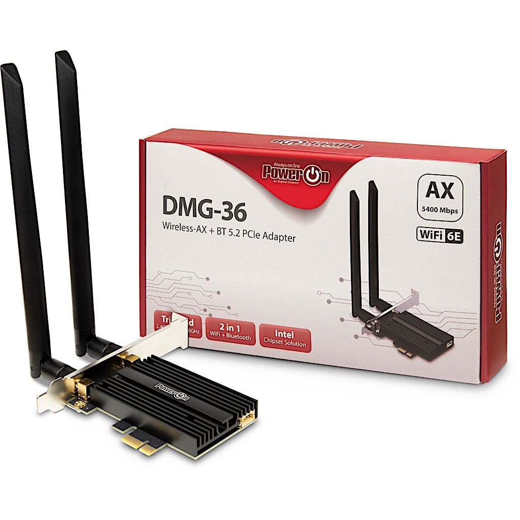 INTER-TECH  DMG-36 Internal WLAN / Bluetooth