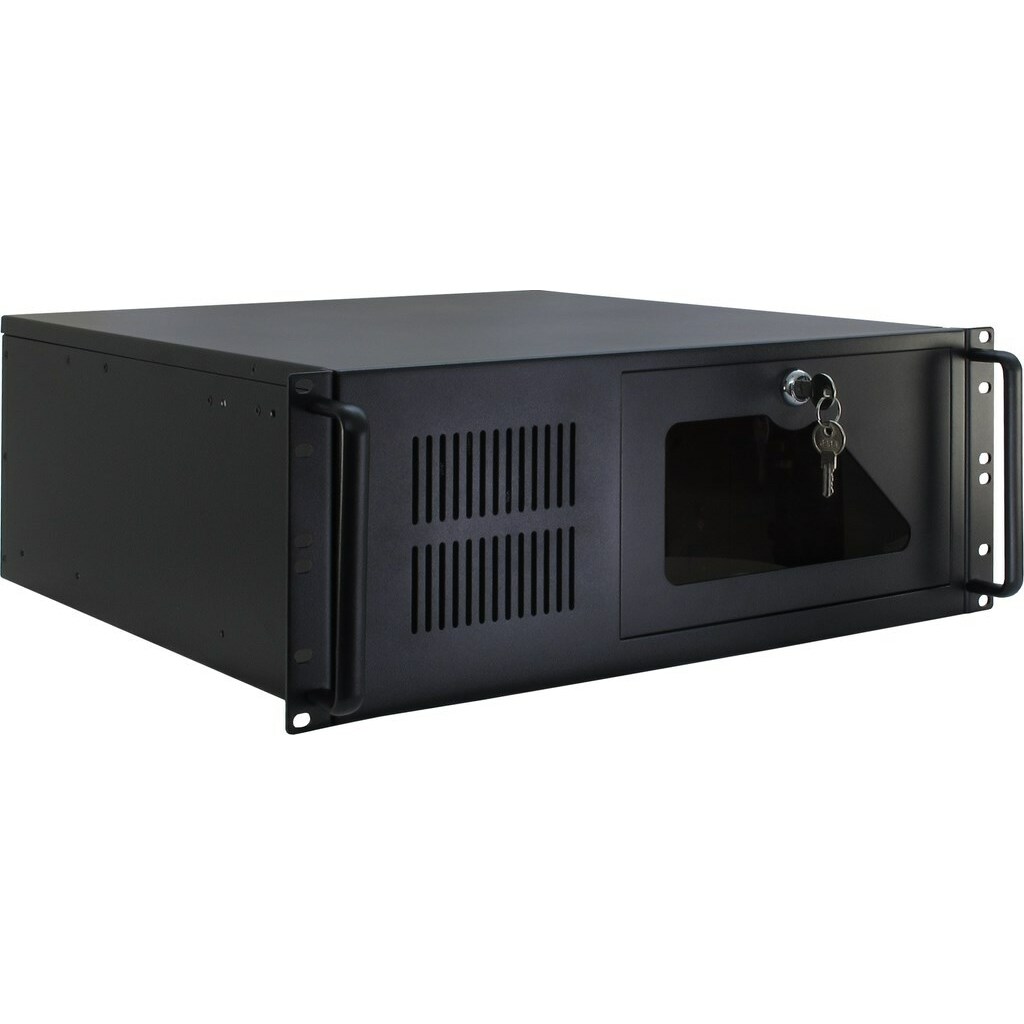 INTER-TECH  IPC 4U-4088-S Rack Black |