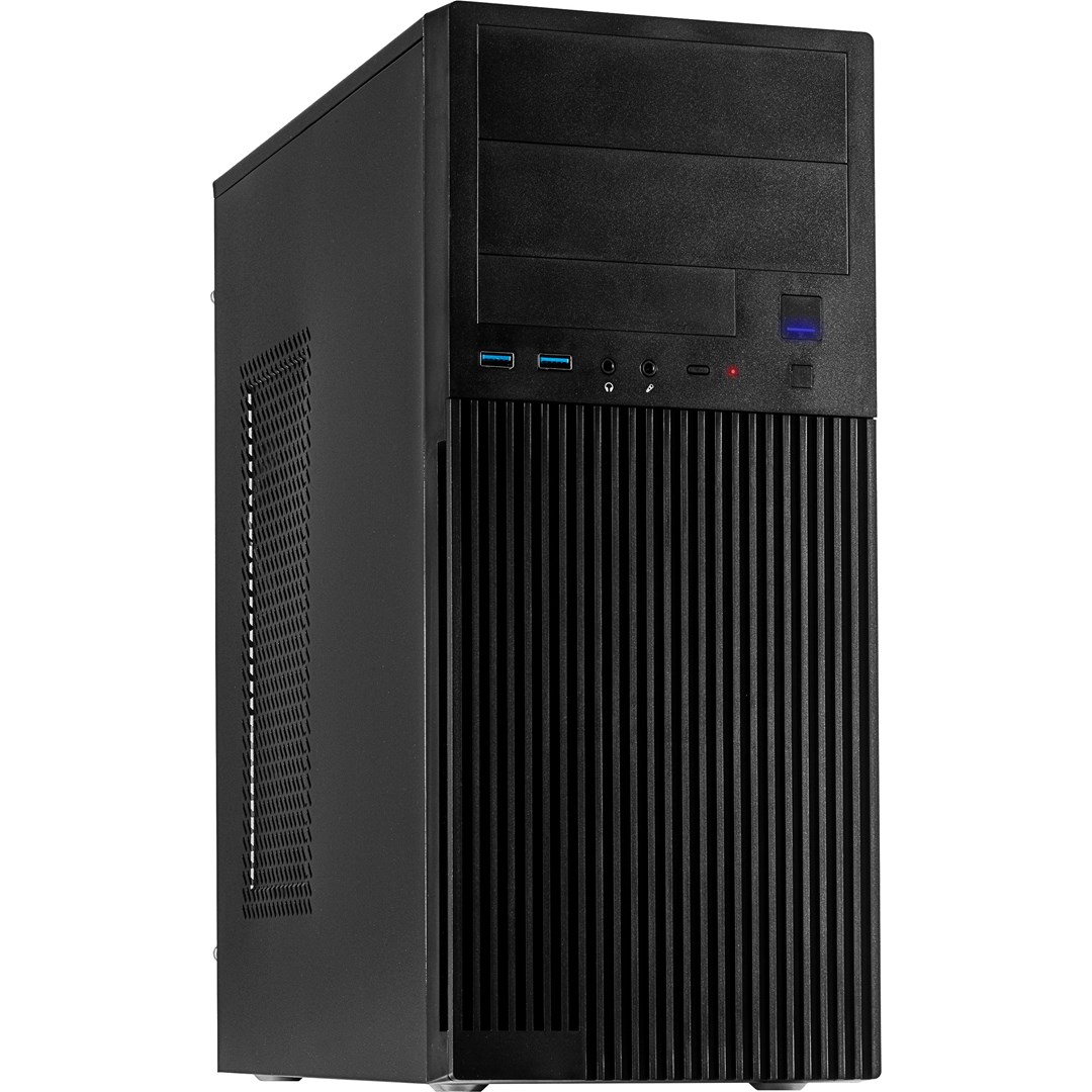INTER-TECH  IT-2815 Linear Midi Tower Black