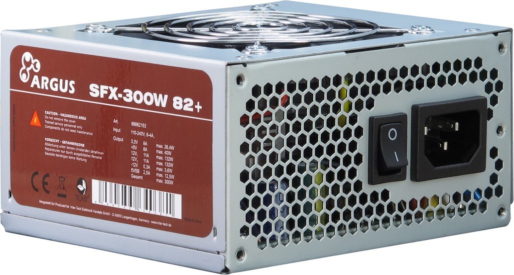 INTER-TECH  SFX-300W power supply unit 20+4