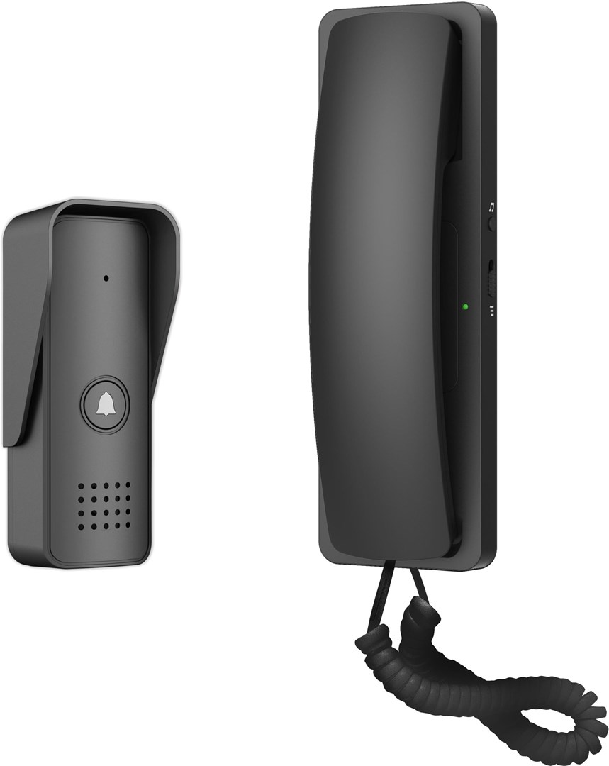 Eura Intercom  ADP-24A3 black 2-wire |