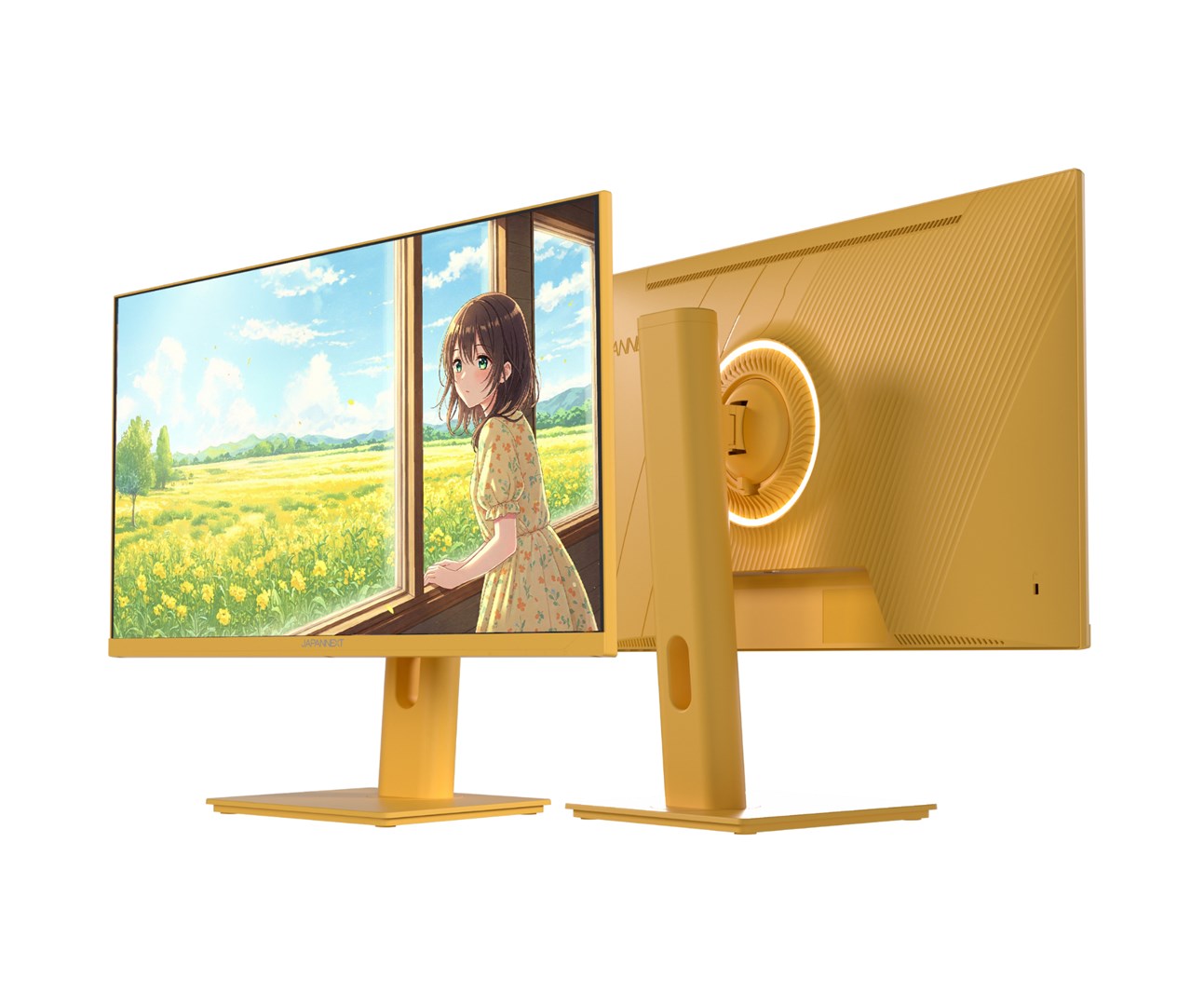 No name JAPANNEXT JN-I238FHD120F-HSP-YE computer monitor