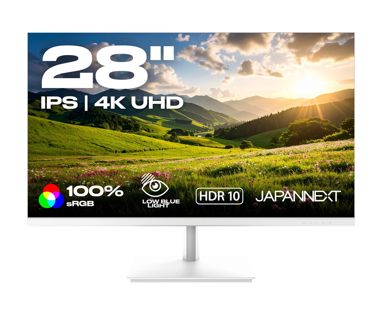 No name JAPANNEXT JN-IPS280UHD60F-PW computer monitor