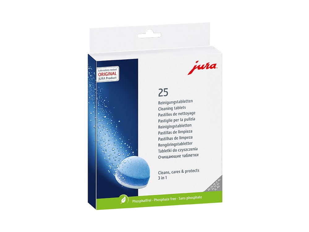 Jura  3-phase cleaning tablets 25 pcs