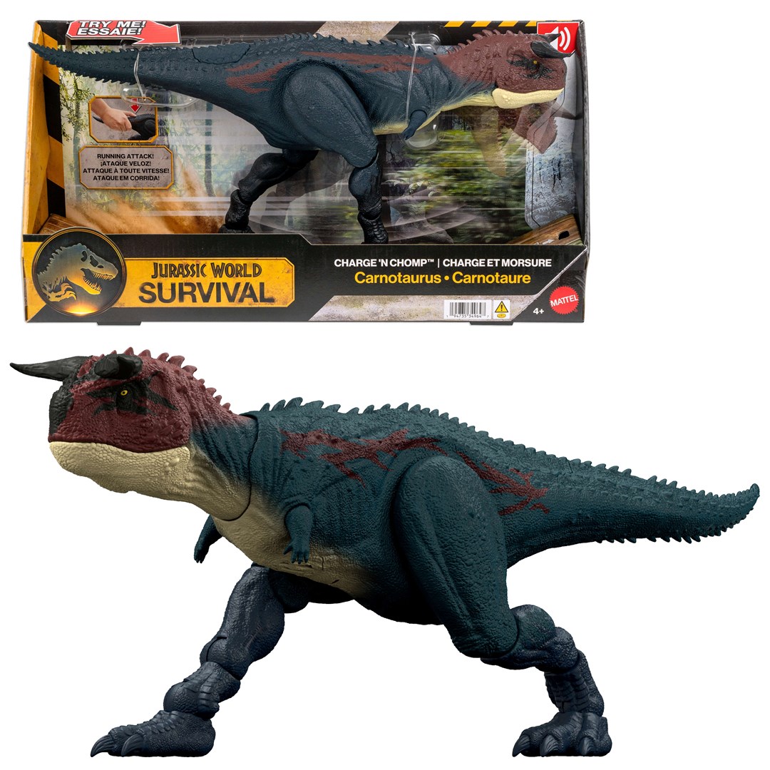 Mattel Jurassic World CHARGE `N CHOMP
