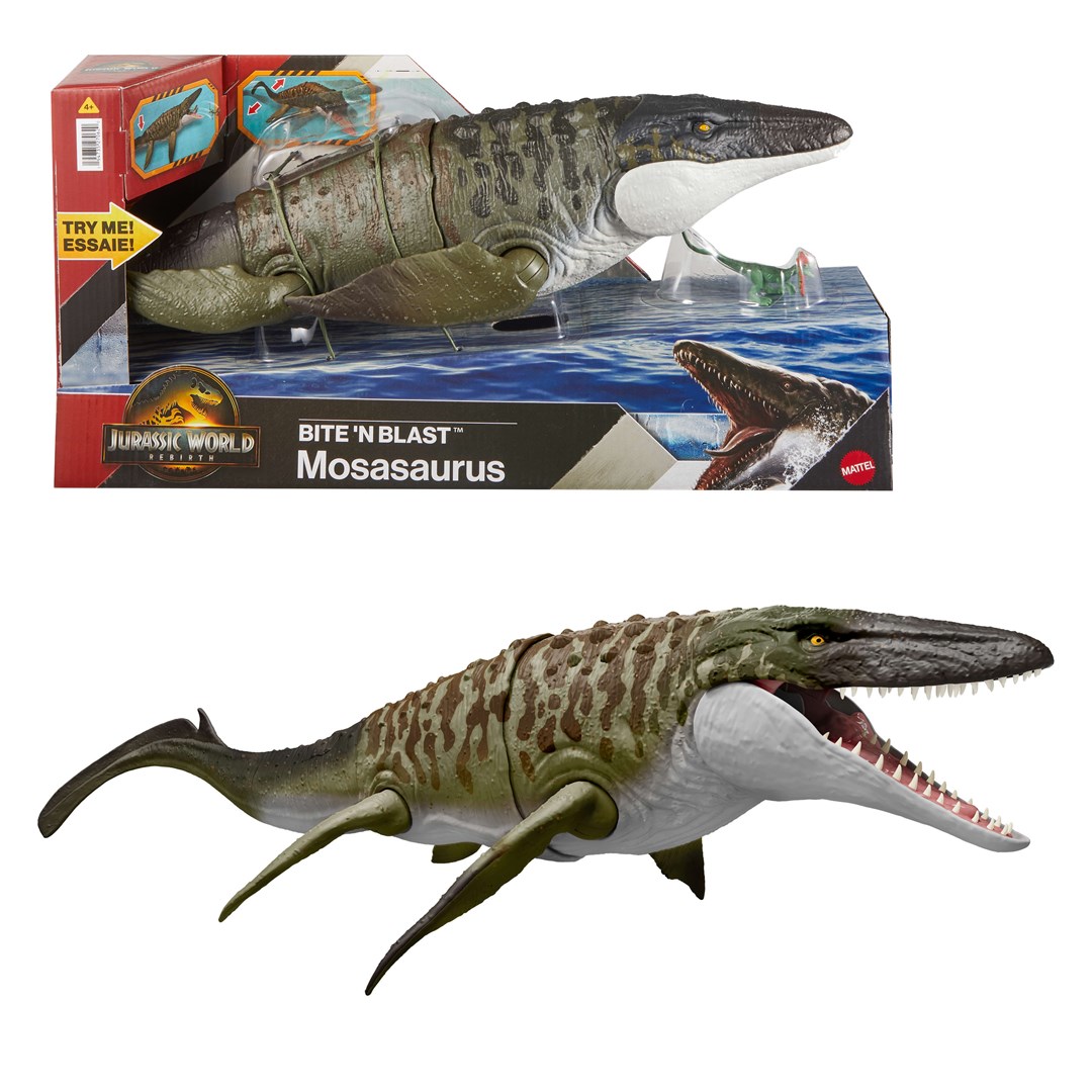 Mattel Jurassic World Rebirth Bite N