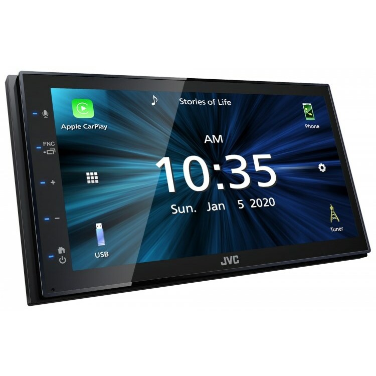 JVC  KW-M560BT car media receiver Black
