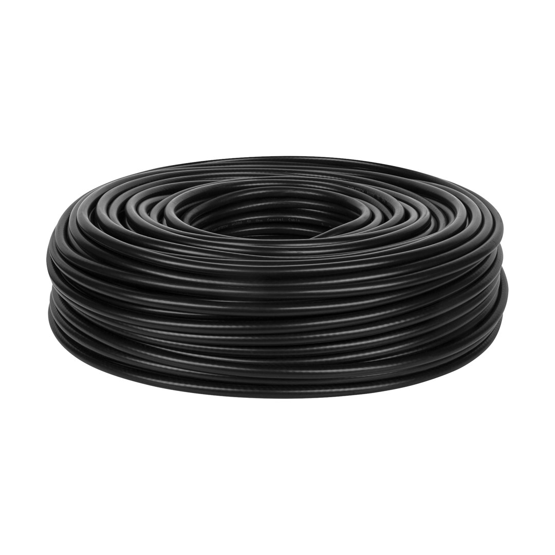 Cabletech Kabel koncentyczny H1000  100m czarny