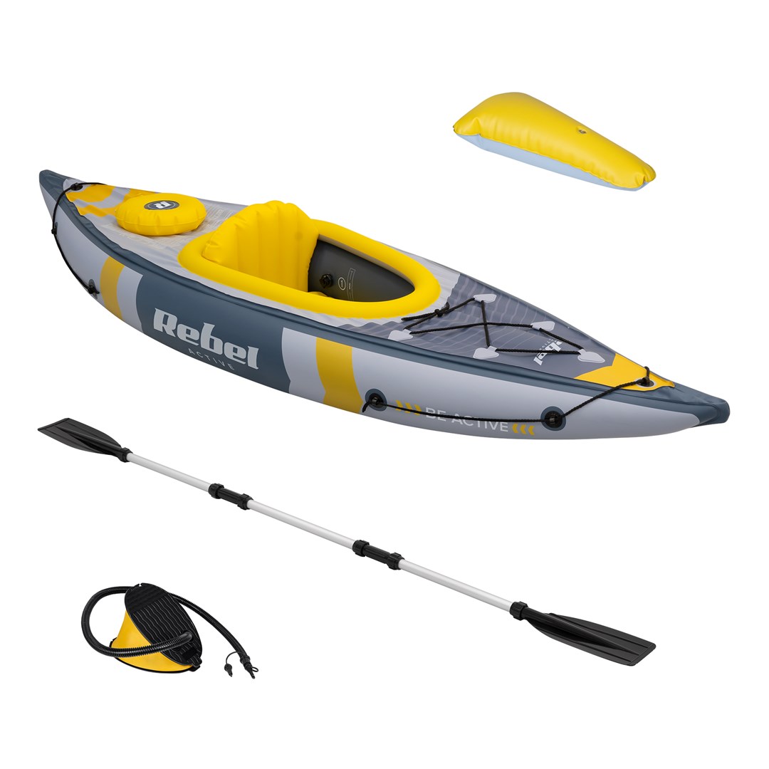 Rebel Kajak ACTIVE pompowany 282x90x43, zestaw