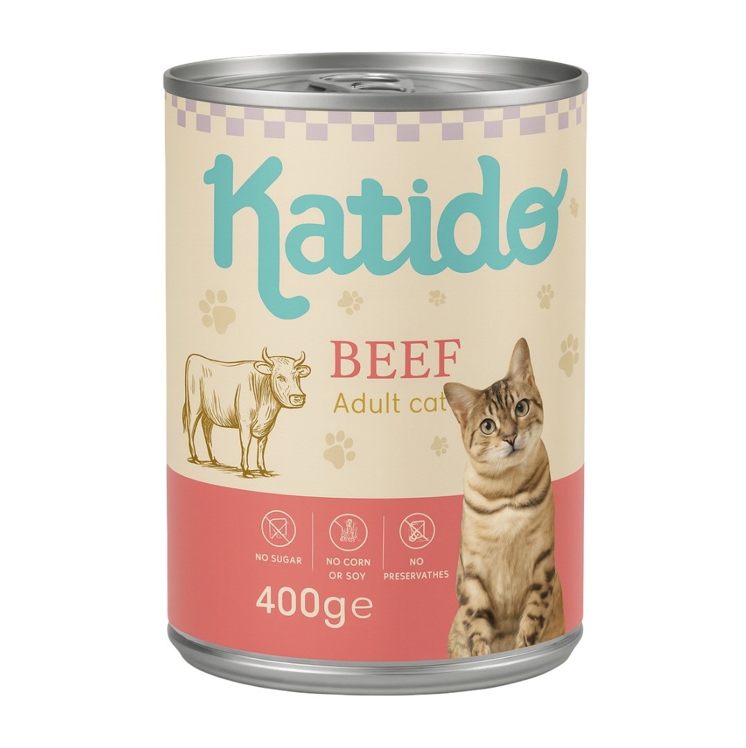 Katido Beef - wet cat food