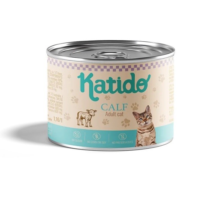 Katido  Calf - wet cat food