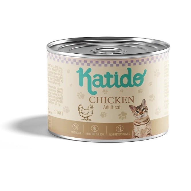 Katido  Chicken - wet cat food