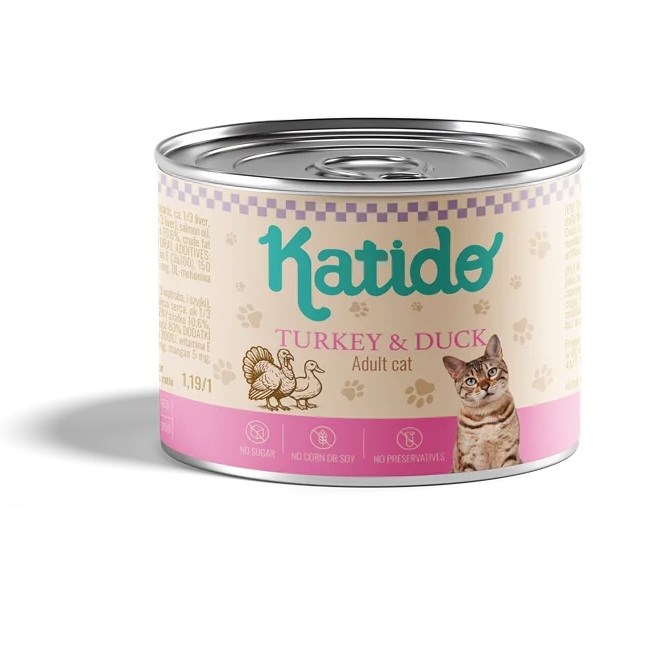 Katido  Turkey with duck - wet