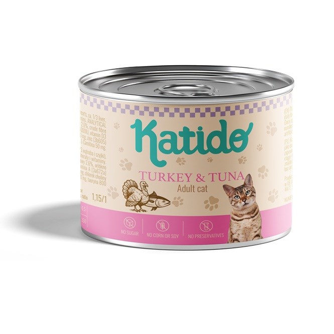 Katido  Turkey with tuna - wet