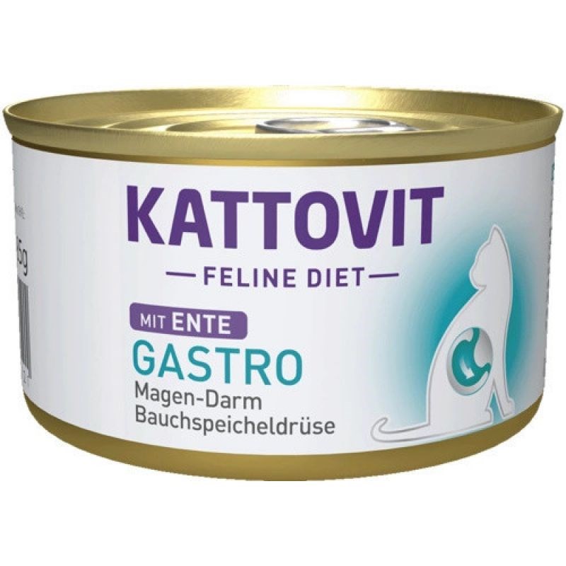 KATTOVIT  Feline Diet Gastro Duck -