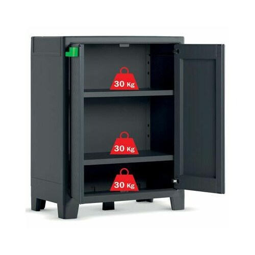 KETER GARDEN CABINET MOBY WATERPROOF 100x80x44cm