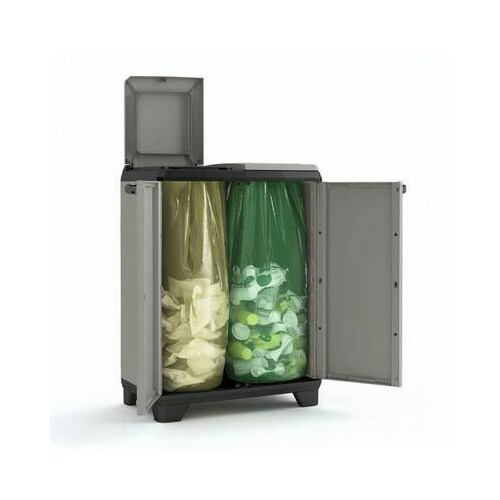 KETER  WASTE SEGREGATION BIN SPLIT PLANET