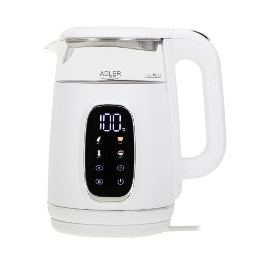 Adler Kettle 1.7l LED white
