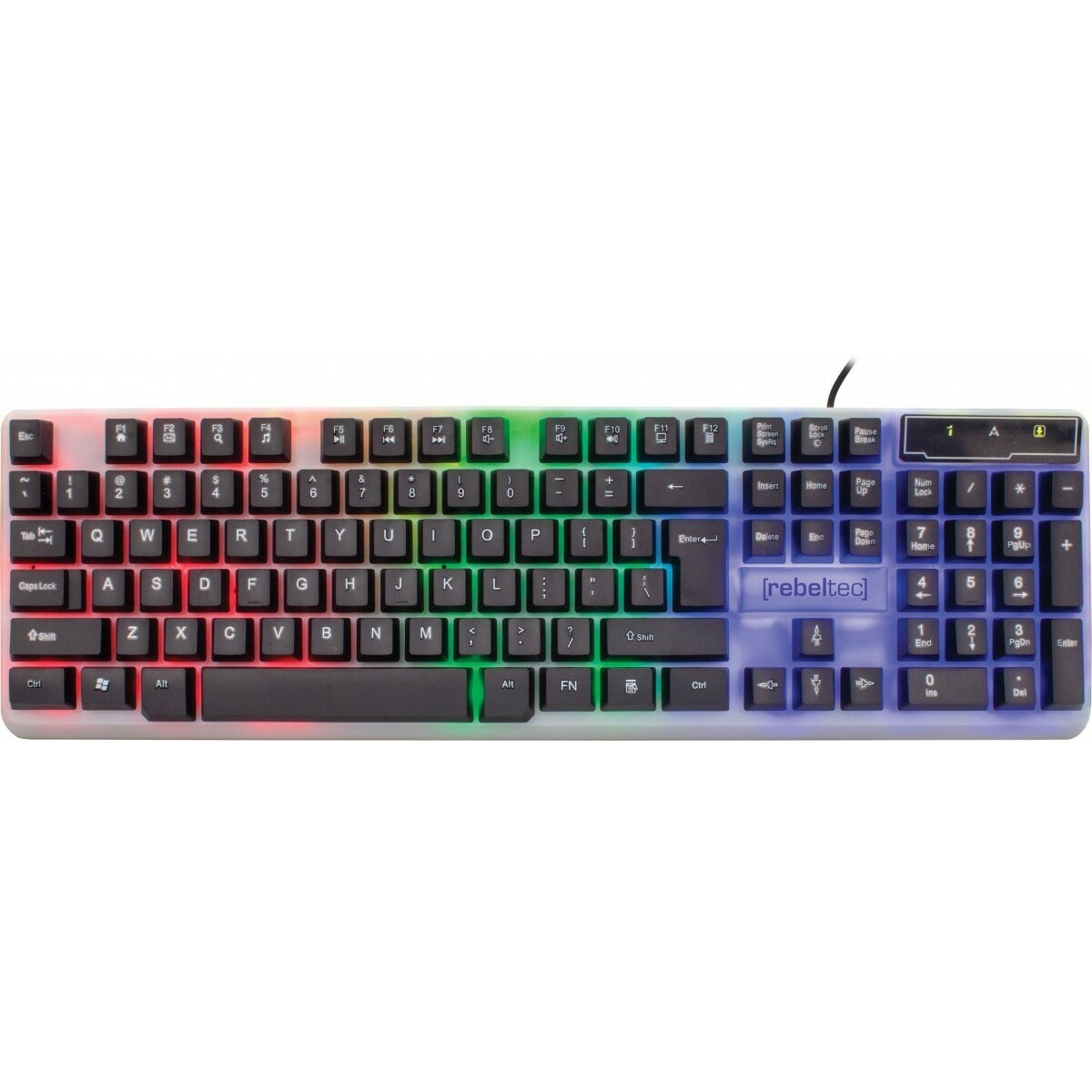 Rebeltec Keyboard gaming backlit Neon |