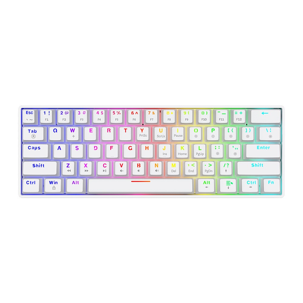 SAVIO Keyboard Whiteout X2 Blue Outemu