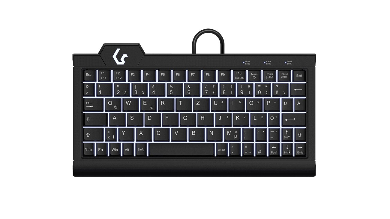 KEYSONIC  KSK-3010ELC (DE) keyboard Home USB