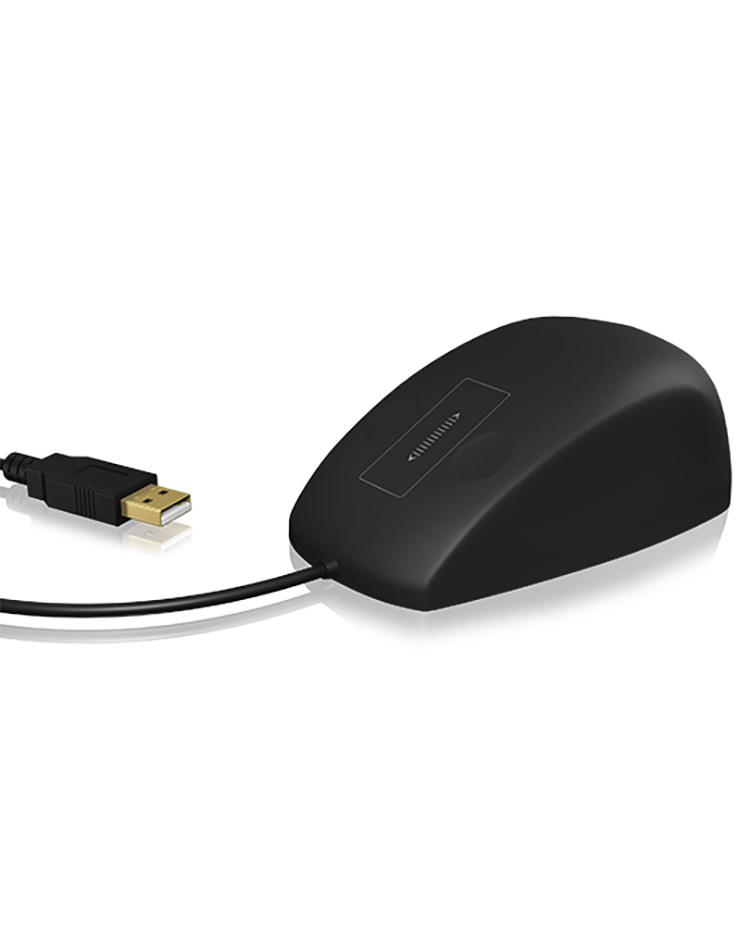 RAIDSONIC KeySonic KSM-5030M-B mouse Office Ambidextrous