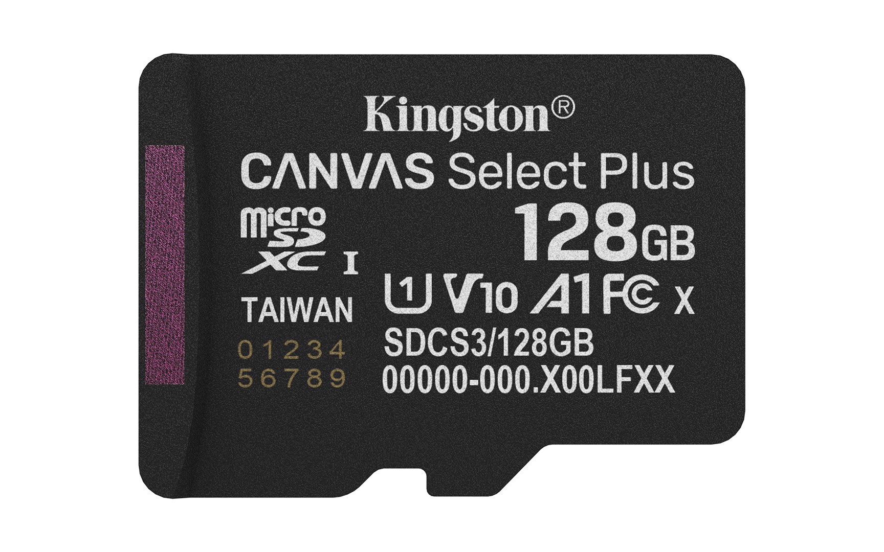 KINGSTON microSD memory card 128GB Canvas