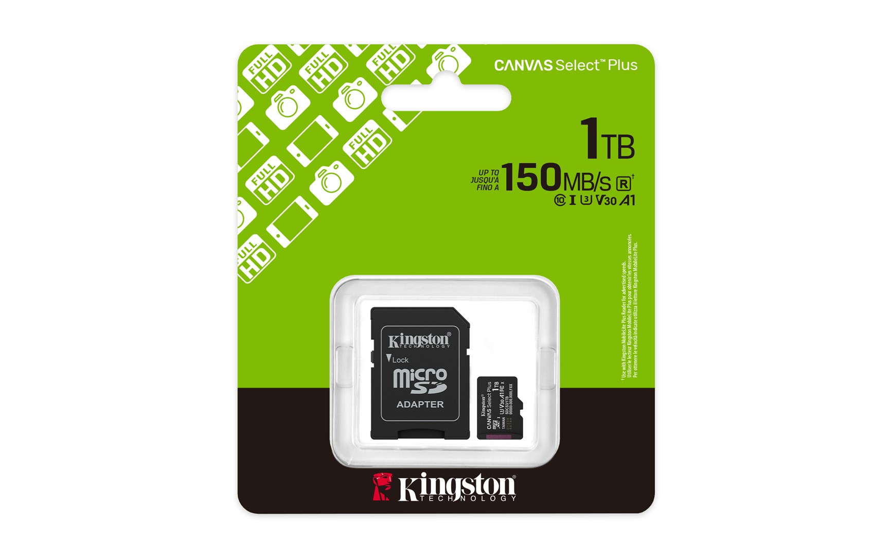KINGSTON microSD memory card 1TB Canvas