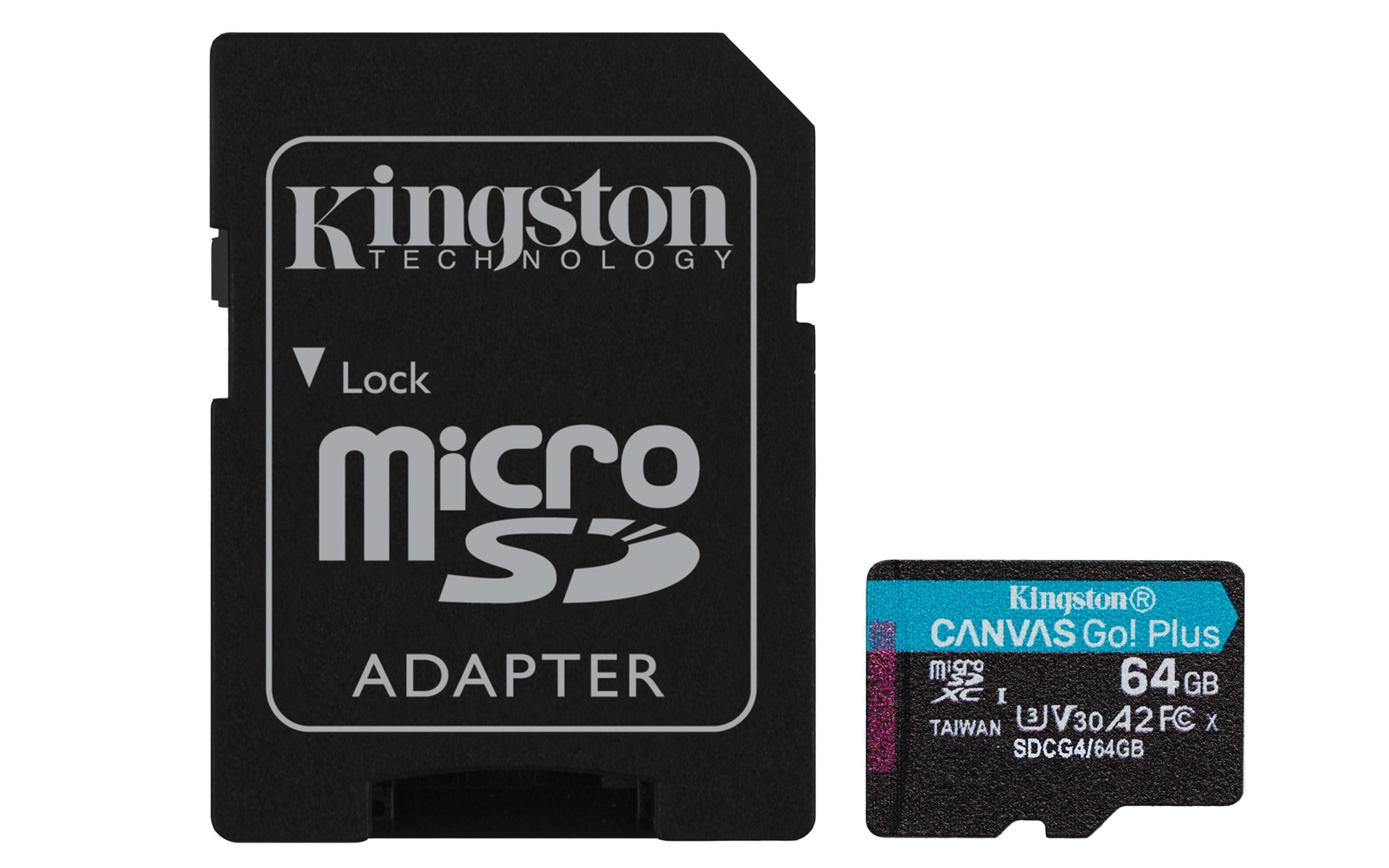 KINGSTON Memory card microSD 64GB CanvasGo