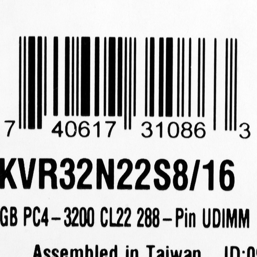 KINGSTON  Technology KVR32N22S8/16 memory module 16