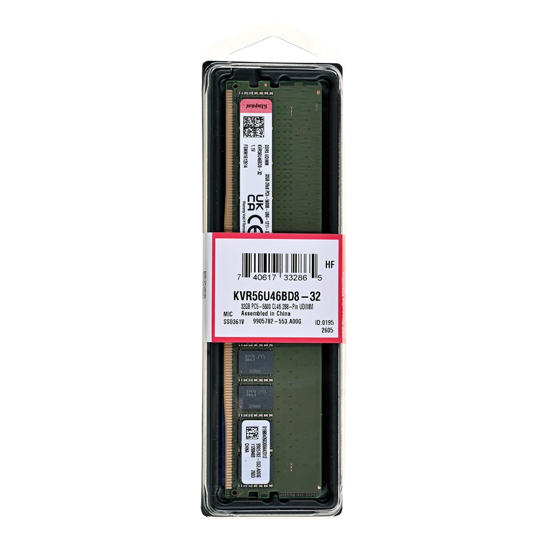 KINGSTON DDR5 32GB(132GB)/5600 CL46 2Rx8 |
