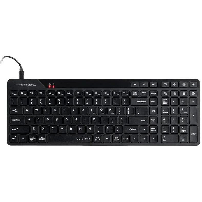 No name Klawiatura przewodowa A4tech FStyler
