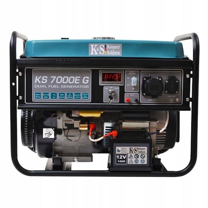 KÖNNER & SÖHNEN  HYBRID GENERATOR (PETROL/LPG)