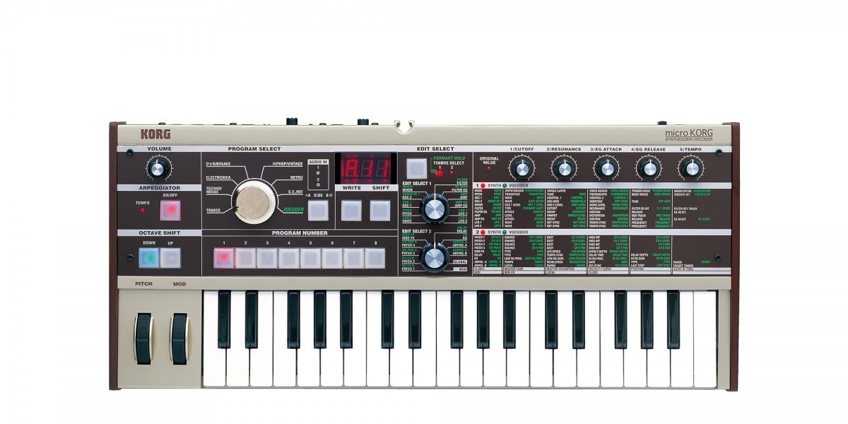 KORG micro Analog synthesizer 37 Grey