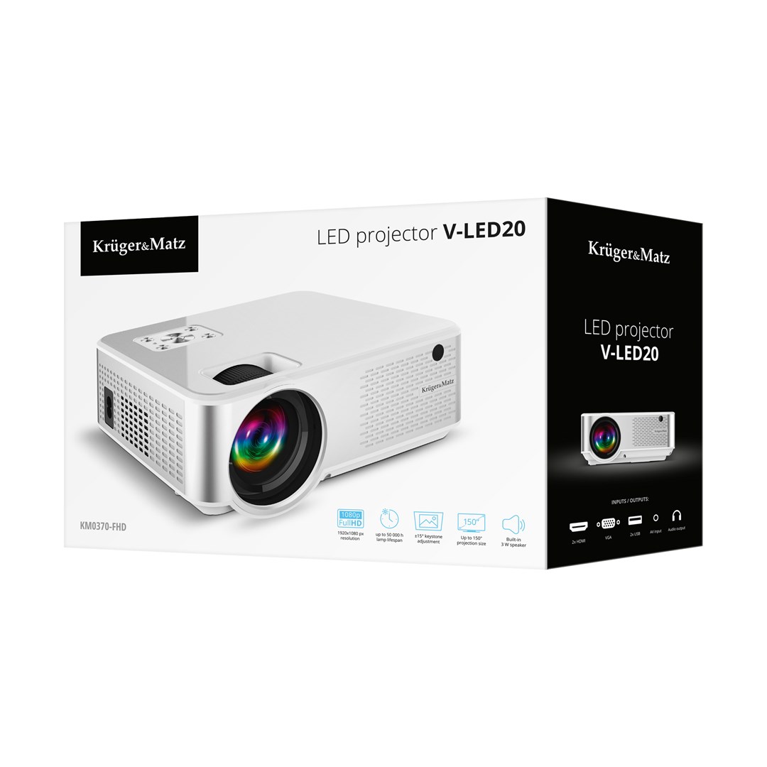 Kruger & Matz  V-LED20 projector LED