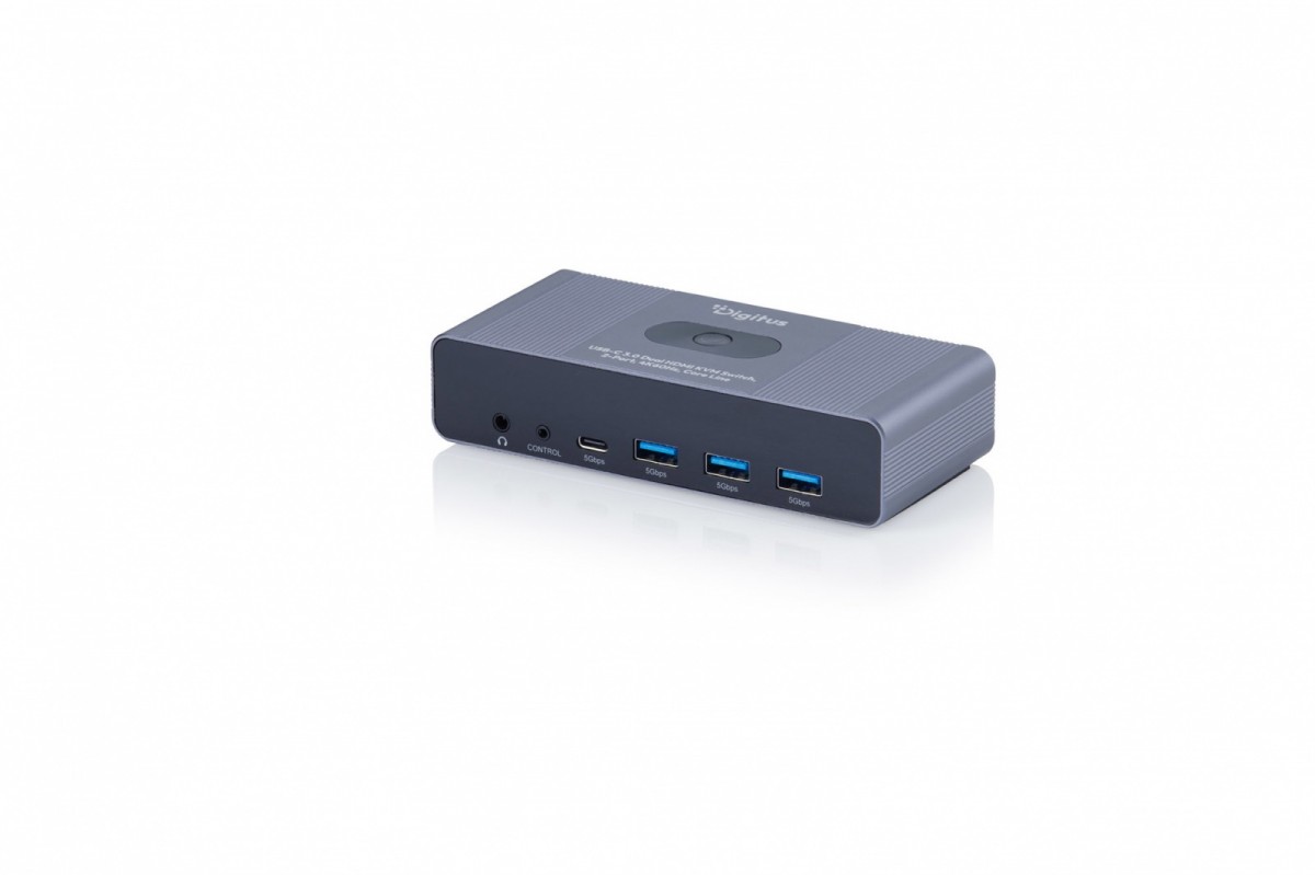 Digitus  KVM switch, 2-port DS-12856 |
