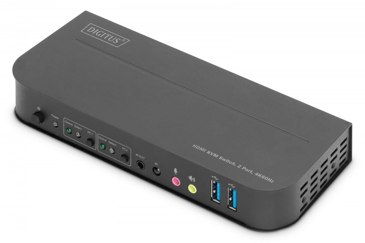 Digitus  KVM switch - 2 ports