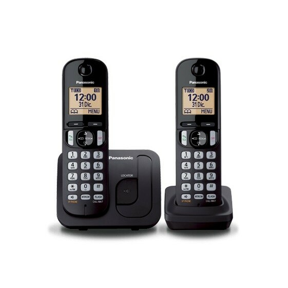 Panasonic KX-TGC212 Dect Black | kx-tgc212
