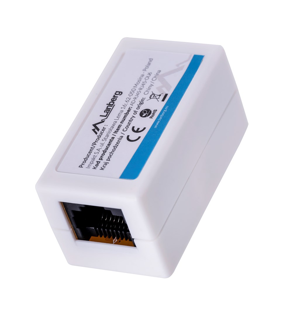 LANBERG  RJ45 Inline Coupler cat.6