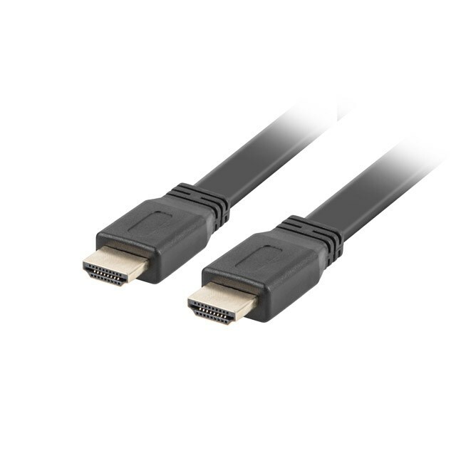 LANBERG  CA-HDMI-21CU-0010-BK HDMI cable 1 m