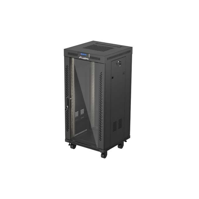 LANBERG  FF01-6624-12BL rack cabinet 24U Freestanding