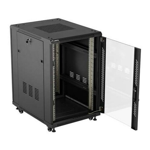 LANBERG  FF01-6818-12B rack cabinet 18U Freestanding