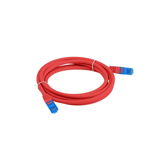 LANBERG PATCHCORD S/FTP CAT.6A 1M