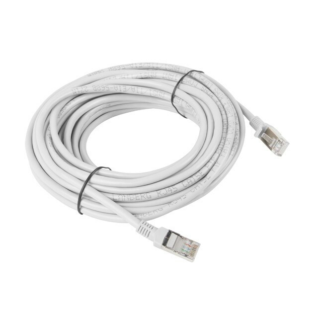 LANBERG PCF5-10CC-1000-S networking cable Grey 10