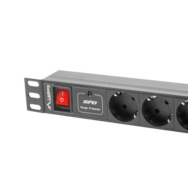 LANBERG POWER STRIP. RACK PDU (1U