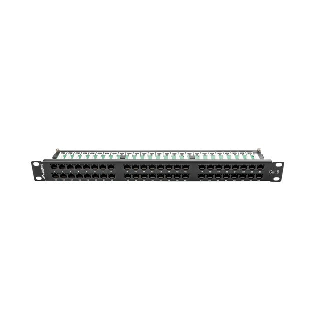 LANBERG  PPU6-1048-B patch panel 1U |