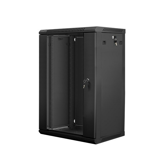 LANBERG  WF01-6418-10B rack cabinet 18U Wall